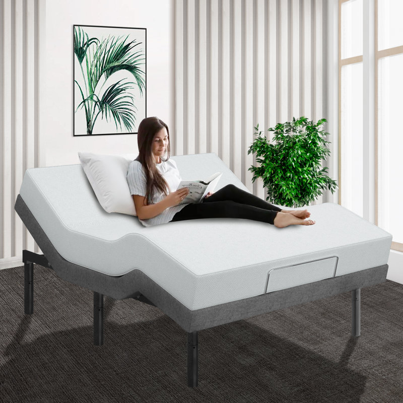 Wayfair adjustable beds with mattress discount